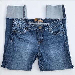 Kut from the Kloth Cuffed Cropped Skinny
